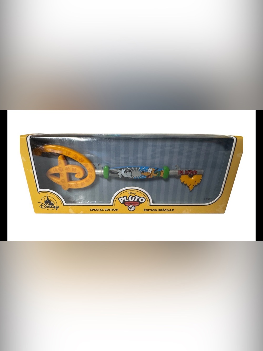 Disney Pluto 90th Anniversary Collectible Key Special Edition New in Box